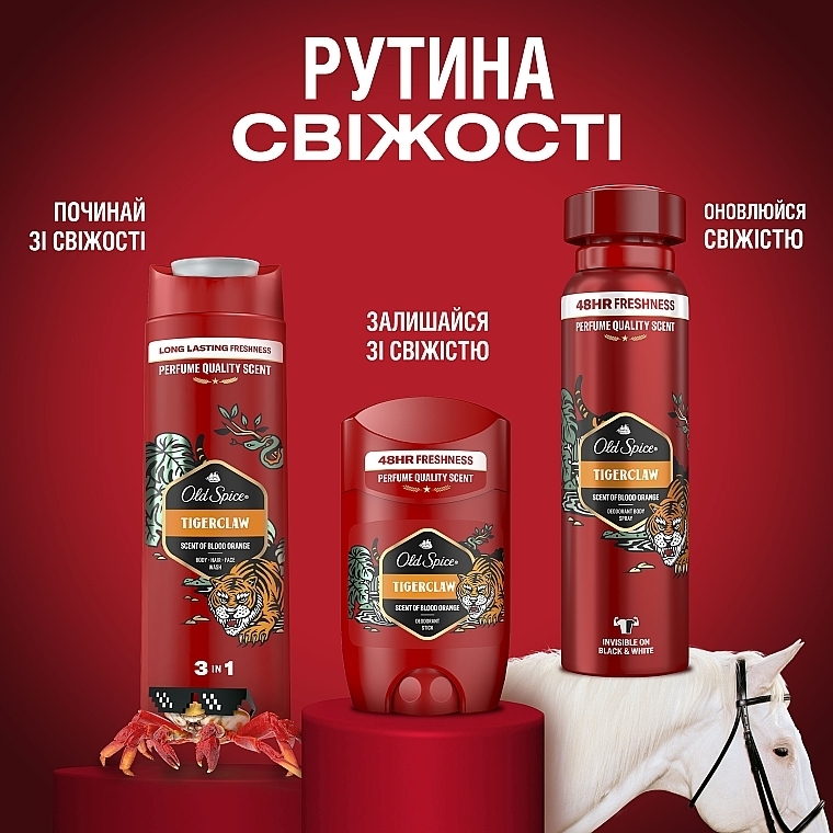 Аерозольний дезодорант - Old Spice Tiger Claw Deodorant Spray — фото N8