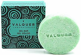 Парфумерія, косметика Твердий гель для душу - Valquer Solid Gel Valquer Summer With Coconut Oil