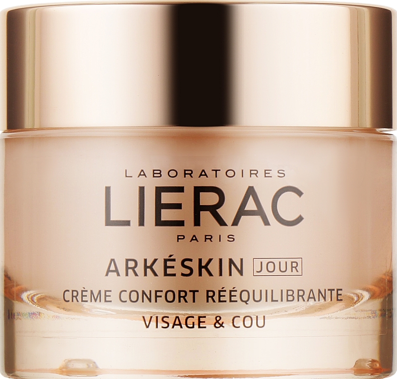 Восстанавливающий балансирующий крем-комфорт для лица и шеи - Lierac Arkeskin Jour Day Rebalancing Comfort Cream