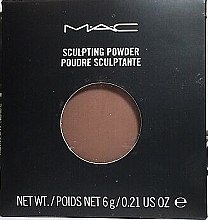 Духи, Парфюмерия, косметика Пудра для лица - MACSculpting Powder Pro Palette Refill (сменный блок)