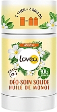 Парфумерія, косметика Дезодорант - Lovea Deo Soin Solide Monoi