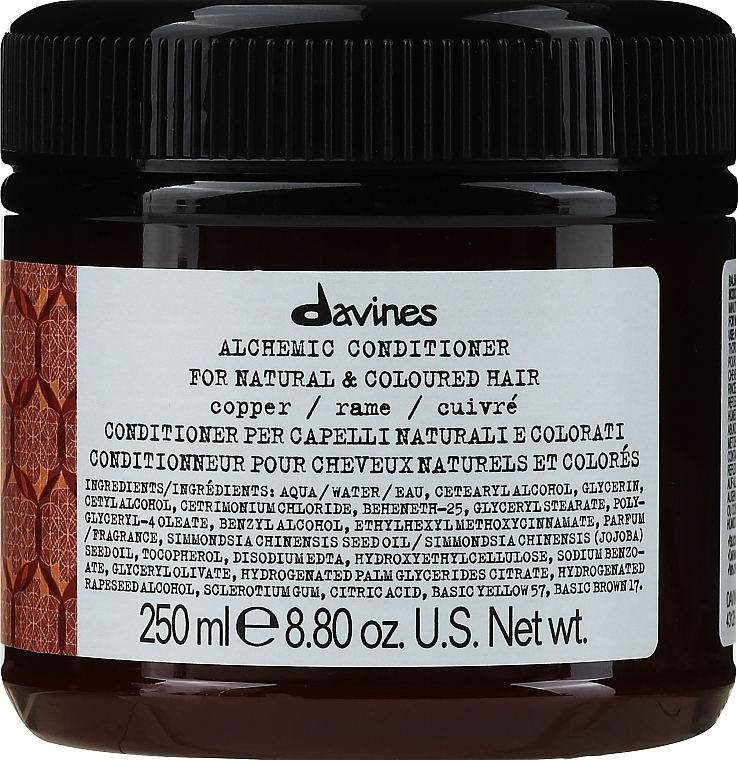 Кондиціонер для натурального і фарбованого волосся (мідь) - Davines Alchemic Conditioner