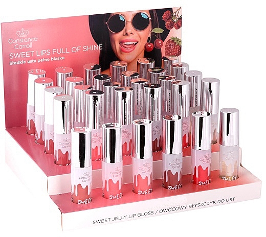 Набор блесков для губ - Constance Carroll Sweet Jelly Lip Gloss Set — фото N2