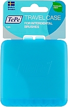 Футляр для міжзубних йоржиків (порожній), синій - TePe Travel Case — фото N1