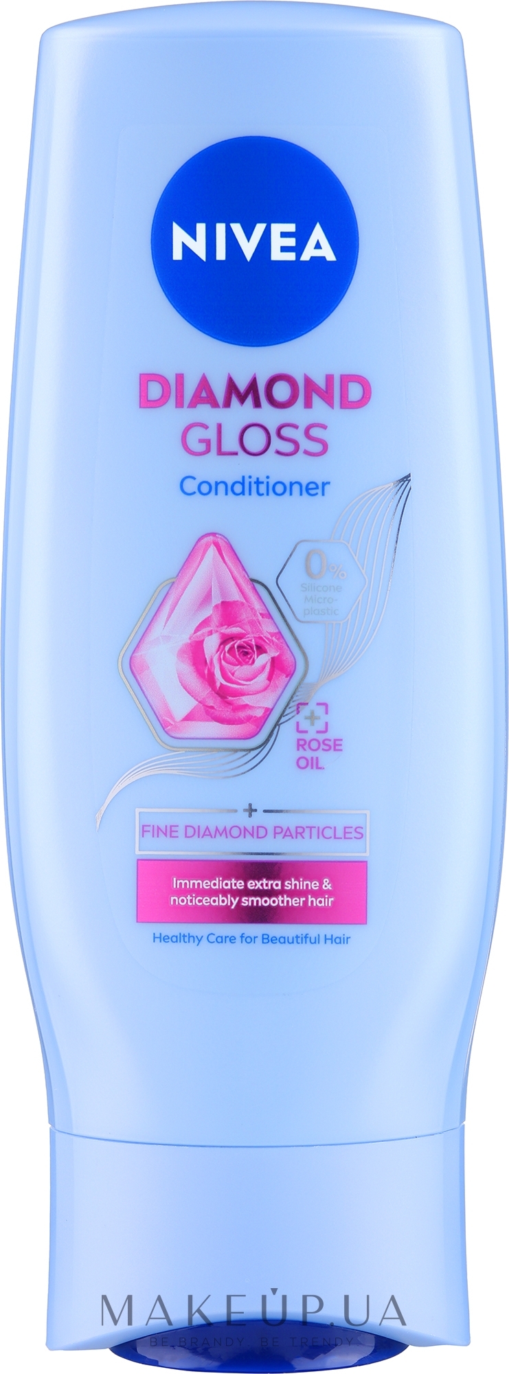 Кондиционер-уход "Сияние и забота" - NIVEA Hair Care Diamond Gloss — фото 200ml