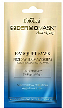 Парфумерія, косметика Антивікова маска для обличчя - L'biotica Dermomask Anti-Aging Baquet Mask