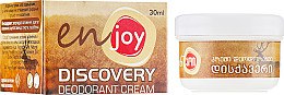 Духи, Парфюмерия, косметика Эко-крем-дезодорант - Enjoy & Joy Discovery Deodorant Cream