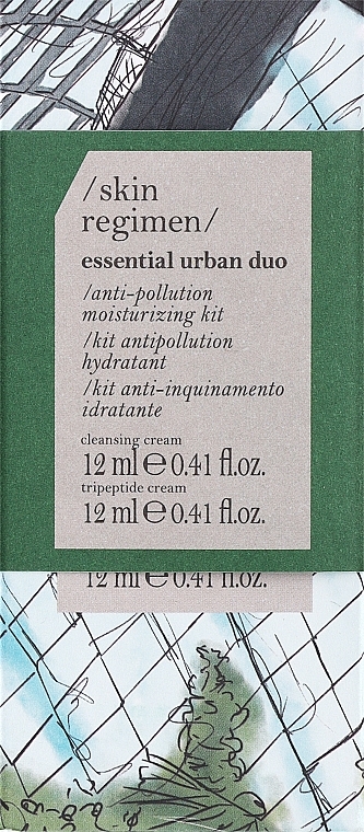 Набір "Міський дует" - Comfort Zone Skin Regimen Essential Duo Urban Kit (cl/cr/12ml + f/cr/12ml) — фото N1