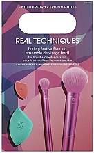 Набор - Real Techniques Feeling Festive Face Set (sponge/2pcs + brush/2pcs) — фото N1