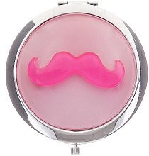 Парфумерія, косметика Дзеркальце косметичне, 85697 "Lusterko Kompaktowe", рожеве - Top Choice