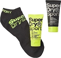 Подарунковий набір - Superdry Sport (sh/gel/75ml + shm-cond/75ml + socks) — фото N2