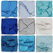 Палетка теней для век - Makeup Obsession Ocean Blues Eyeshadow Palette — фото N3
