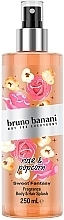 Духи, Парфюмерия, косметика Bruno Banani Sweet Fantasy Rose & Popcorn Body & Hair Splash - Спрей для тела