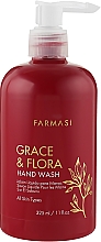 Жидкое мыло для рук «Grace & Flora» - Farmasi Coconut Hand Wash — фото N1