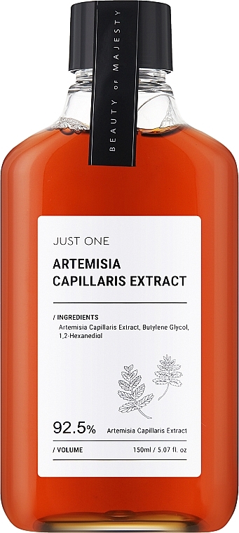 Веганський тонік без спирту з екстрактом полину - Beauty Of Majesty Just One Artemisia Capillaris Extract — фото N1