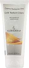 Крем для обличчя "Природне сяйво" на основі золота - Kleraderm Gold Radiant Cream — фото N4