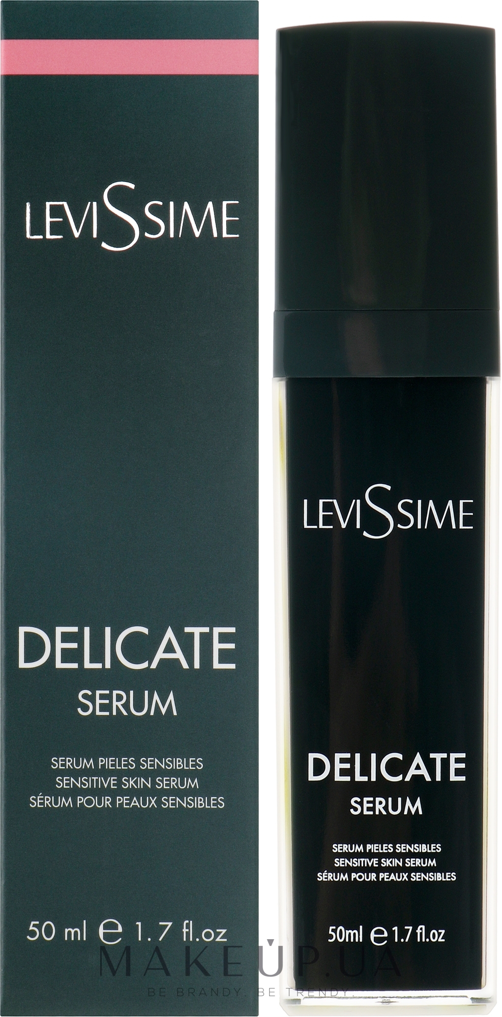Заспокійлива сироватка для обличчя - LeviSsime Delicate Serum — фото 50ml