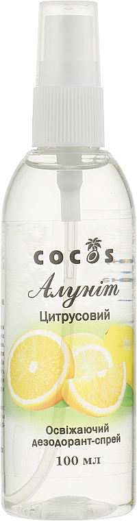 Дезодорант-спрей "Алунит Цитрусовый" - Cocos — фото N3