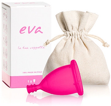 Гігієнічна менструальна чаша, розмір М - Dulac Eva — фото N1