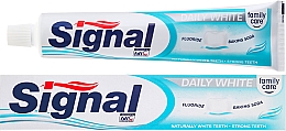 Зубная паста "Ежедневное отбеливание" - Signal Family Daily White Toothpaste — фото N2