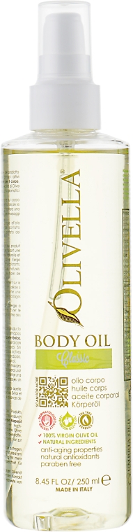 Тонізувальна олія для тіла - Olivella Classic Body Oil — фото N2