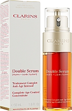 Подвійна сироватка - Clarins Double Serum Complete Age Control Concentrate — фото N3