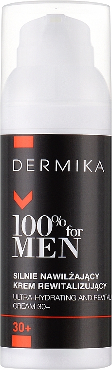 Зволожувальний відновлювальний крем - Dermika Ultra-Hydrating And Revitalizing Cream 30+