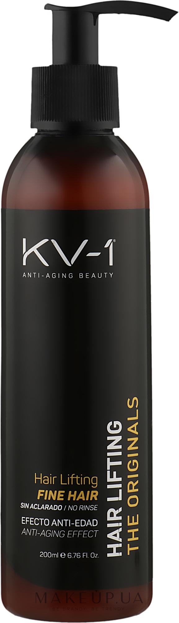 Незмивний крем-ліфтинг для тонкого волосся - KV-1 The Originals Hair Lifting Fine Hair Cream — фото 200ml