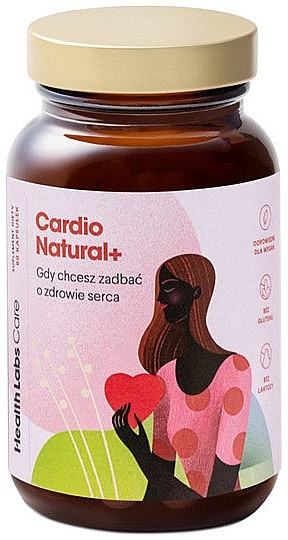 Диетическая добавка для сердечно-сосудистой системы - HealthLabs Cardio Natural+ — фото N1