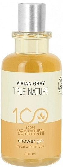 Гель для душу - Vivian Gray True Nature Cedar & Patchouli Shower Gel — фото N1