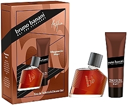 Bruno Banani Magnetic Man - Набор (edt/30ml + sh/gel/50ml) — фото N3