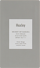 Духи, Парфюмерия, косметика Солнцезащитный крем для лица - Huxley Sun Cream Stay Sun Safe SPF50+ PA++++ (пробник)