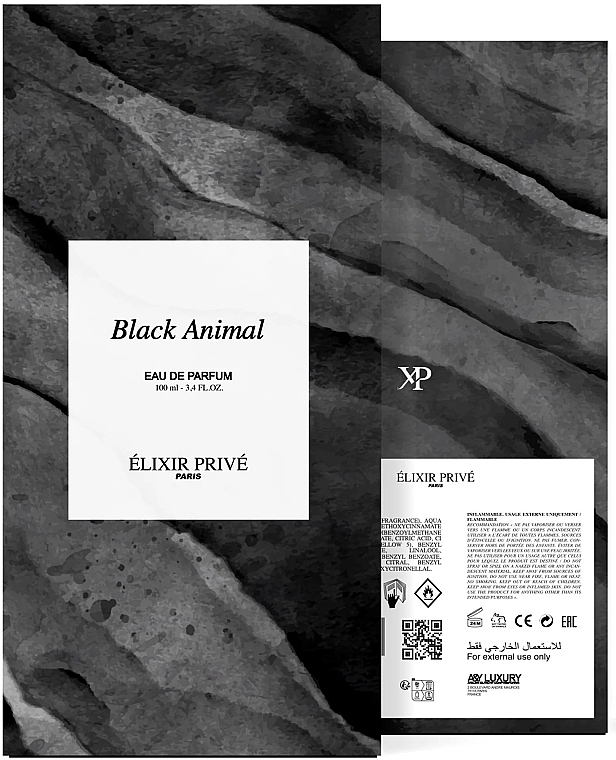 Elixir Prive Black Animal - Парфумована вода — фото N5