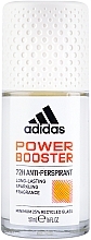 Дезодорант-антиперспірант кульковий для жінок - Adidas Power Booster 72H Anti-Perspirant — фото N1