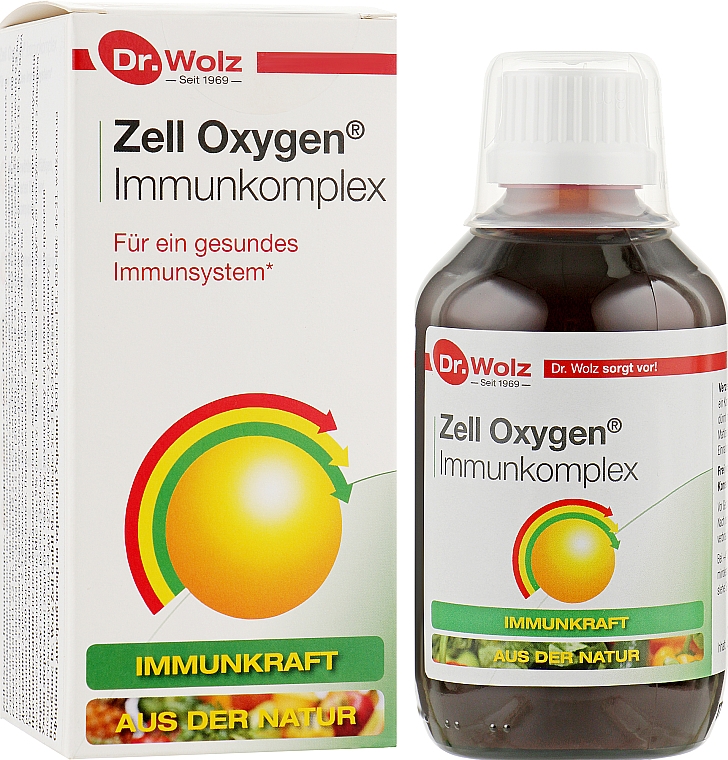 Пищевая добавка "Укрепление иммунитета" - Dr.Wolz Zell Oxygen Immunkomplex  — фото N2