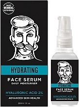 Увлажняющая сыворотка для лица - BarberPro Hydrating Hyaluronic Acid 2% Daily Serum — фото N1