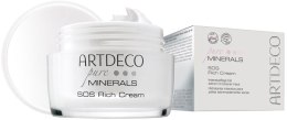 Парфумерія, косметика Поживний крем для обличчя з мінералами - Artdeco Pure Minerals SOS Rich Cream