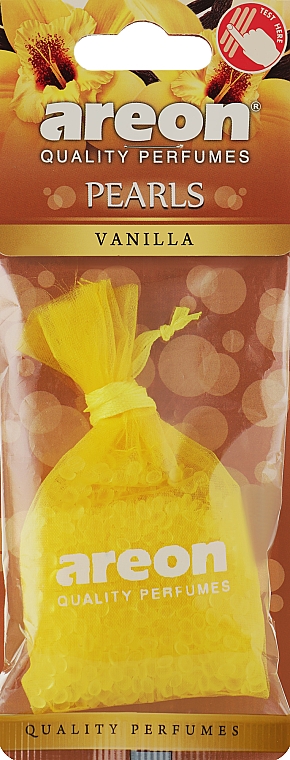 Ароматизатор повітря "Ваніль" - Areon Pearls Vanilla — фото N1
