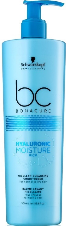 Кондиціонер для волосся, міцелярний - Schwarzkopf Professional Bonacure Hyaluronic Moisture Kick Micellar Cleansing Conditioner — фото N3