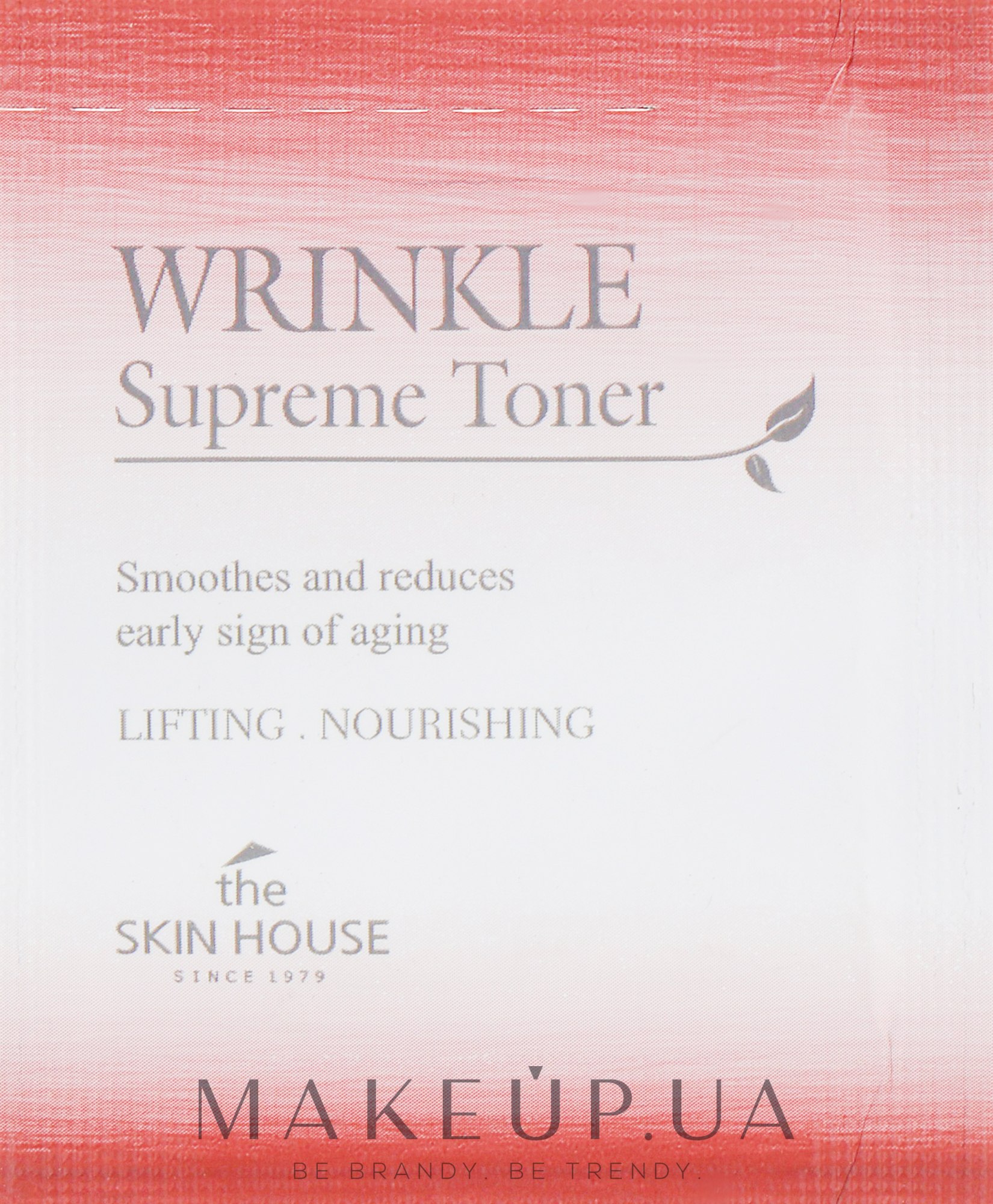 Питательный тоник с женьшенем - The Skin House Wrinkle Supreme Toner (пробник) — фото 2ml