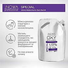 Окислювальна емульсія 1.5% - jNOWA Professional OXY Emulsion Special 5 vol (дой-пак) — фото N2