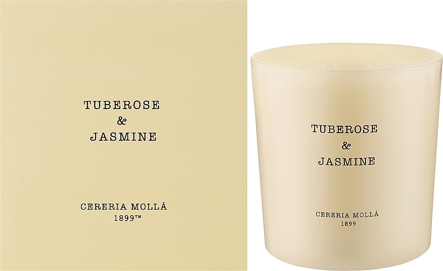 Cereria Molla Tuberose & Jasmine - Ароматическая свеча — фото N2