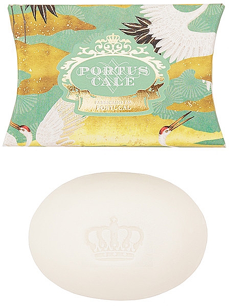 Роскошное увлажняющее мыло - Portus Cale White Crane Soap — фото N1