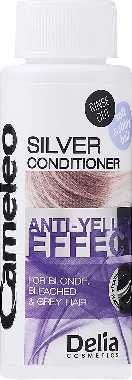 Кондиционер для светлых волос "Silver" - Delia Cosmetics Cameleo Silver Conditioner — фото N1