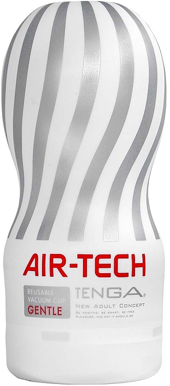 Мастурбатор з вакуумним ефектом, білий - Tenga Air-Tech Vacuum Cup Gentle — фото N1