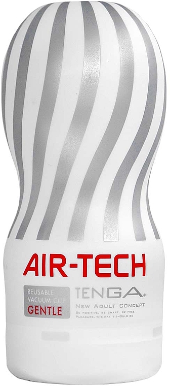 Мастурбатор с вакуумным эффектом, белый - Tenga Air-Tech Vacuum Cup Gentle — фото N1