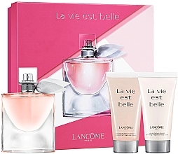 Духи, Парфюмерия, косметика Lancome La Vie Est Belle - Набор (edp/50ml + sh/gel/50ml + b/lot/50ml)