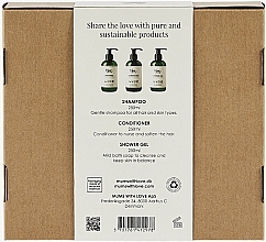 Набор - Mums With Love Bath Trio Gift Box (sh/250ml + cond/250ml + sh/gel/250ml) — фото N2