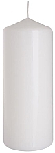 Свеча цилиндрическая 60x150 мм, белая - Bispol — фото N1