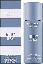 Dolce & Gabbana Light Blue Pour Homme - Парфумований спрей для тіла — фото N2